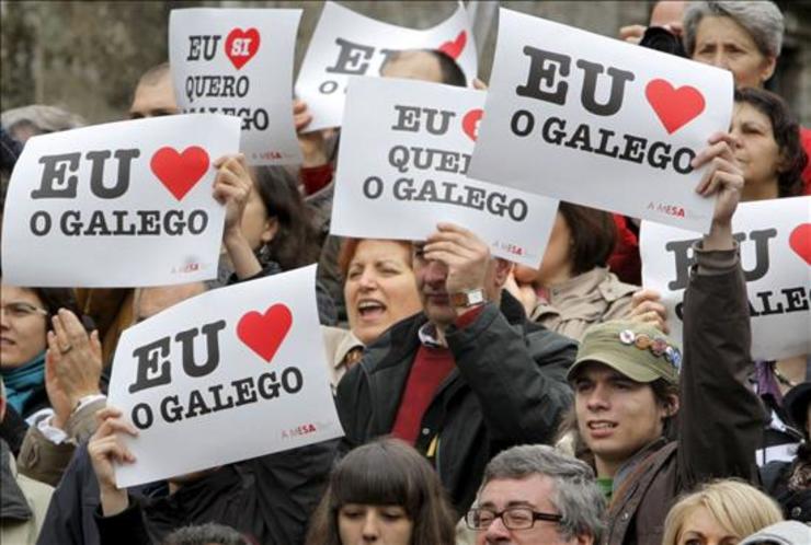 Un de cada catro nenos galegos sabe falar pouco ou nada de galego