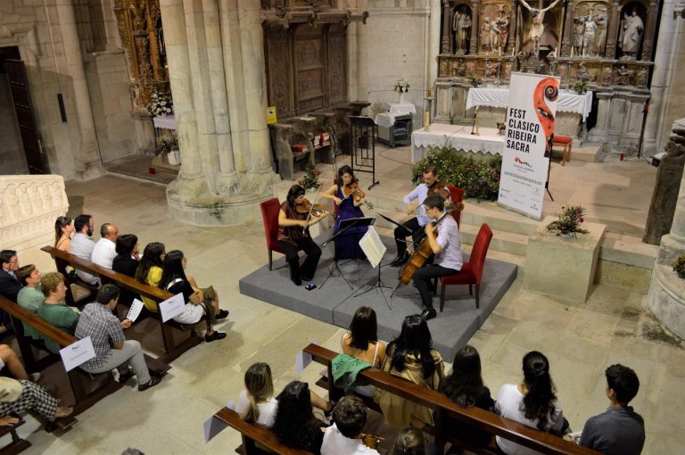Beatriz Blanco, a música que fixo realidade un Festival de Música de Cámara na Ribeira Sacra