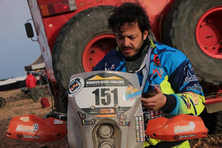 “Soñaba dende pequeno con correr o Dakar, pero víao como algo imposible”, Eduardo Iglesias