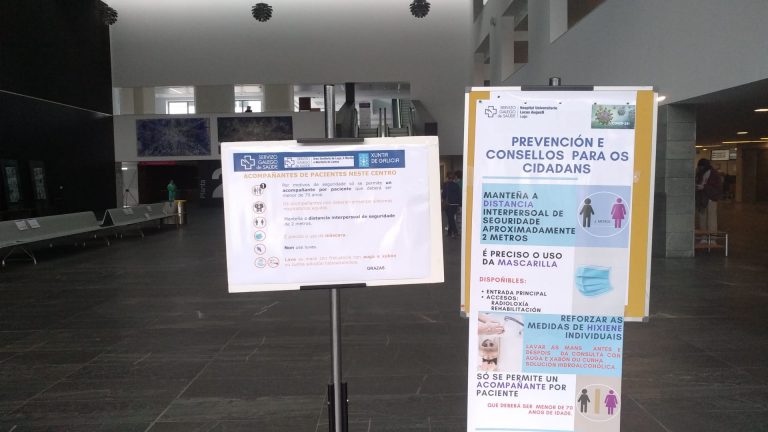 Continúa a ralentización dos casos de coronavirus en Galicia