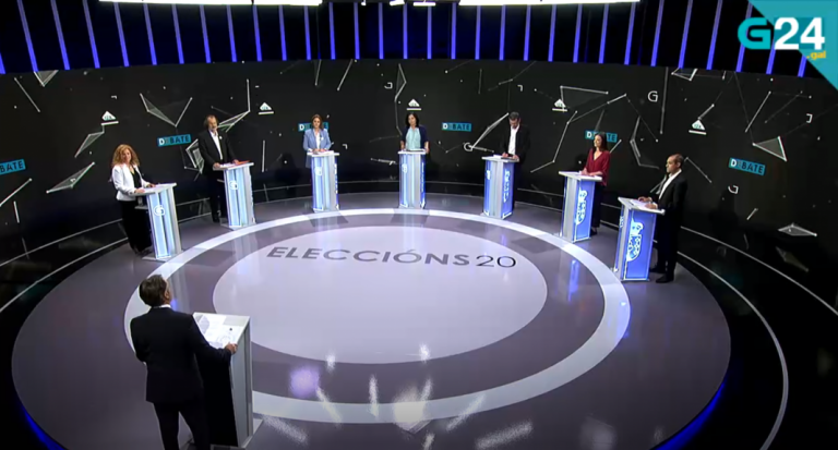 O debate electoral da provincia centrouse en Alcoa e as residencias de maiores