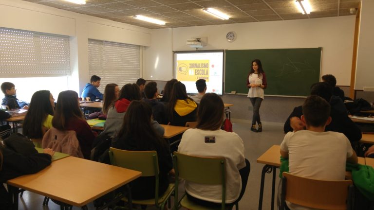“Xornalismo na Escola” en Quiroga