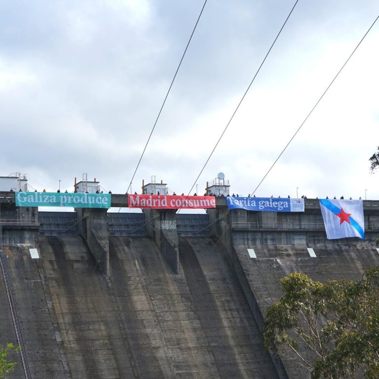 O BNG mobilízase contra a tarifa eléctrica en Belesar