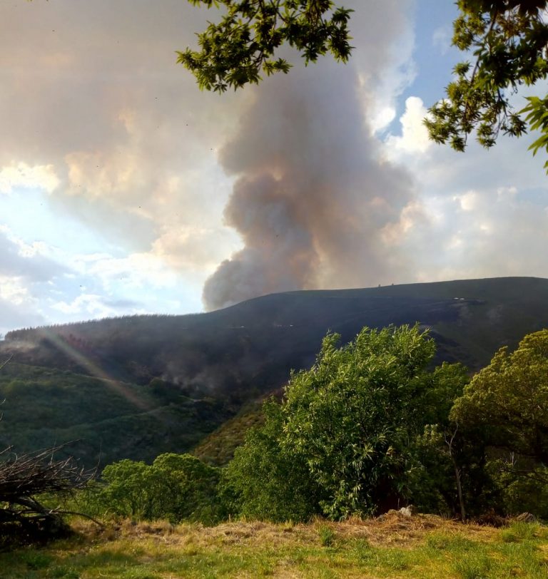 Controlado o incendio de Folgoso do Courel que afectou a 160 hectáreas