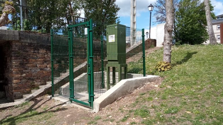 Finalizada a estación de control no río Saa ao su paso polo concello da Pobra do Brollón