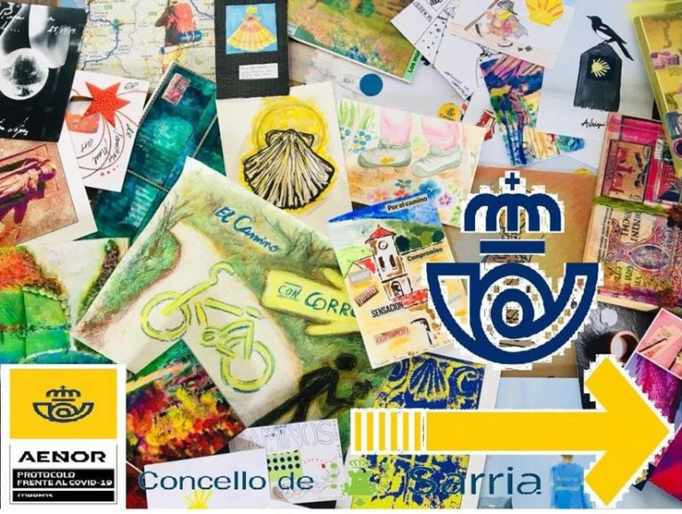 Exposición de ‘Mail Art’ en Sarria