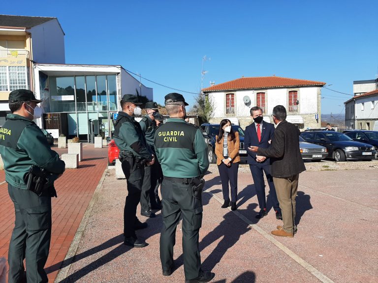 O delegado do Goberno amosa en Sober o compromiso do Goberno coa Ribeira Sacra