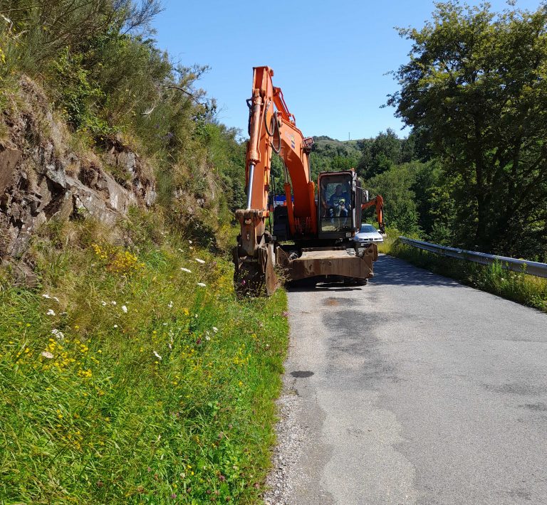 A Deputación renova outro tramo da estrada de Pedrafita a Seoane