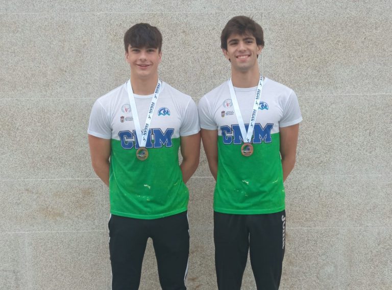 Dúas medallas para o CN Monforte no Campionato Galego Junior e Absoluto