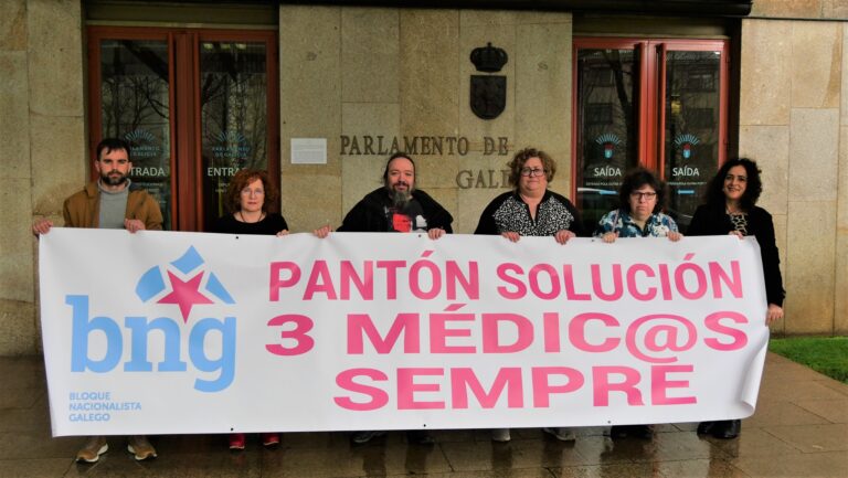 O Bng de Pantón esixe o terceiro médico no Parlamento Galego