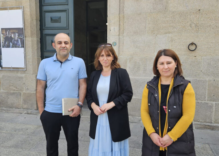 Turismo e economía centran o encontro do candidato do BNG en Quiroga coa alcaldesa de Allariz