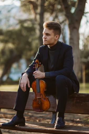 Concerto de violín de Jaime Naya o 11 de novembro en Sober