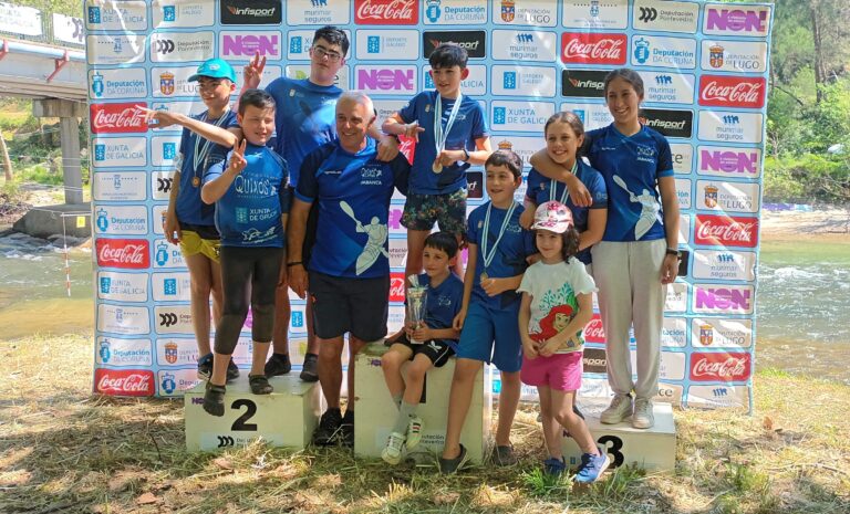 Club Quixós: 8 medallas e segundo posto por equipos en Salvaterra