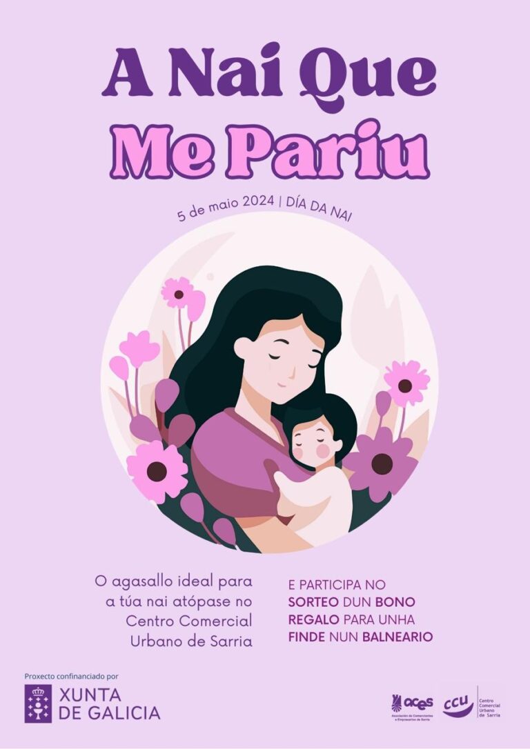 “A nai que me pariu!” campaña do CCU de Sarria polo Día da Nai