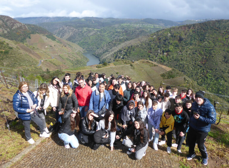 O uso sostible da auga centra un encontro de alumnado de Canarias, Murcia e Cantabria no IES A Pinguela de Monforte