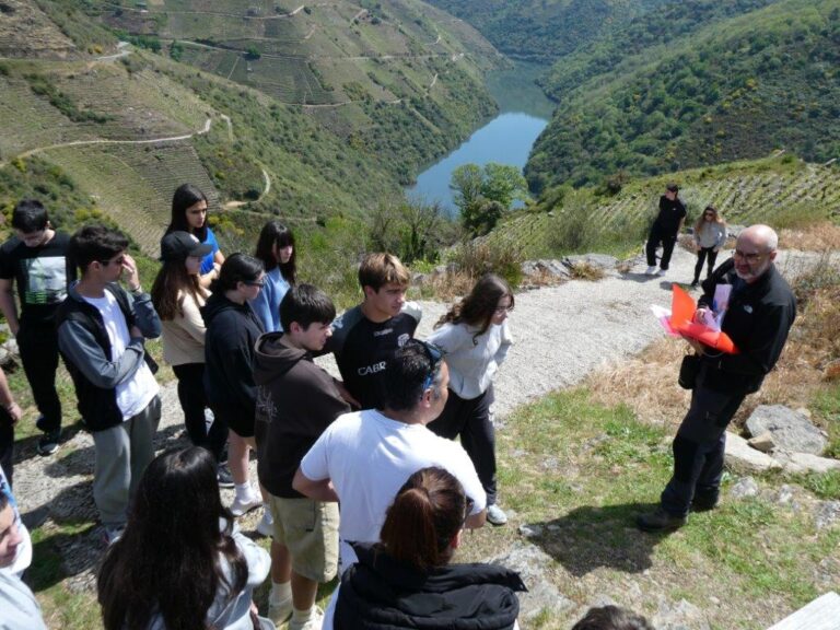 Ruta xeolóxica do alumnado do IES A Pinguela