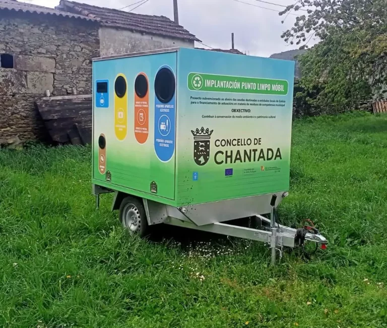 O Concello de Chantada leva puntos limpos móbiles ás aldeas do municipio