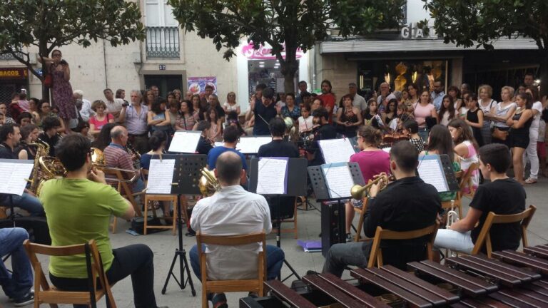 Conservatorio na rúa, este 20 de xuño en Monforte