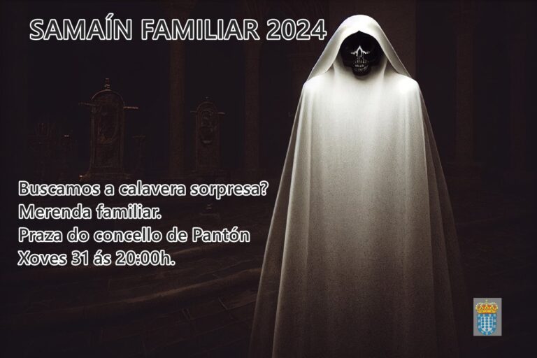 Samaín Familiar en Pantón este 31 de outubro e o 9 de novembro Magosto Popular