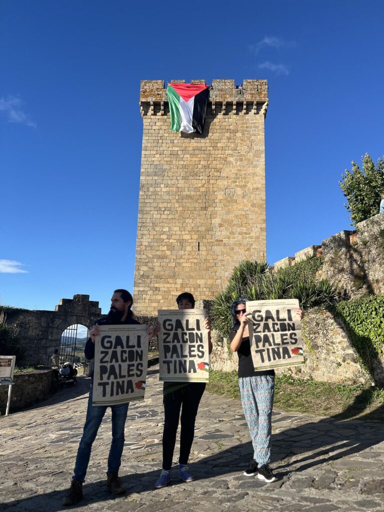 Manifestación a favor de Palestina este 6 se outubro en Santiago de Compostela