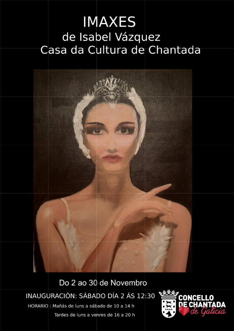 A Casa da Cultura de Chantada estrea exposición este 2 de novembro da pintora novel, Isabel Vázquez