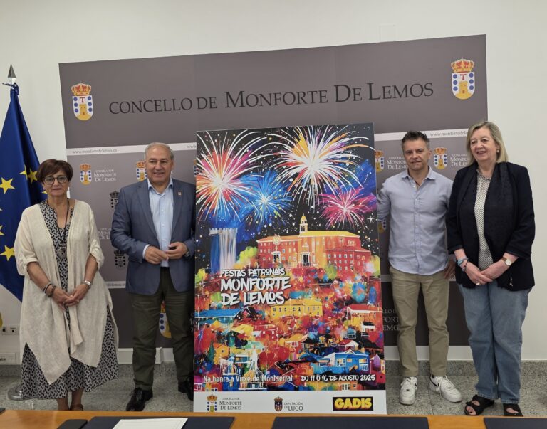 Monforte presenta o cartel das Festas Patronais deste 2025
