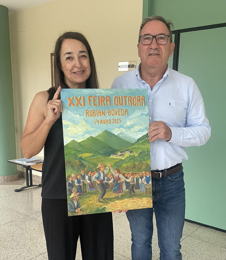 A XXI Feira Outrora de Rubián xa ten cartel anunciador