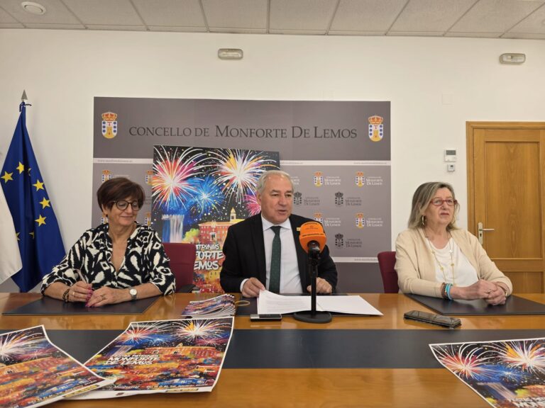 O Concello de Monforte presenta o programa das Festas Patronais