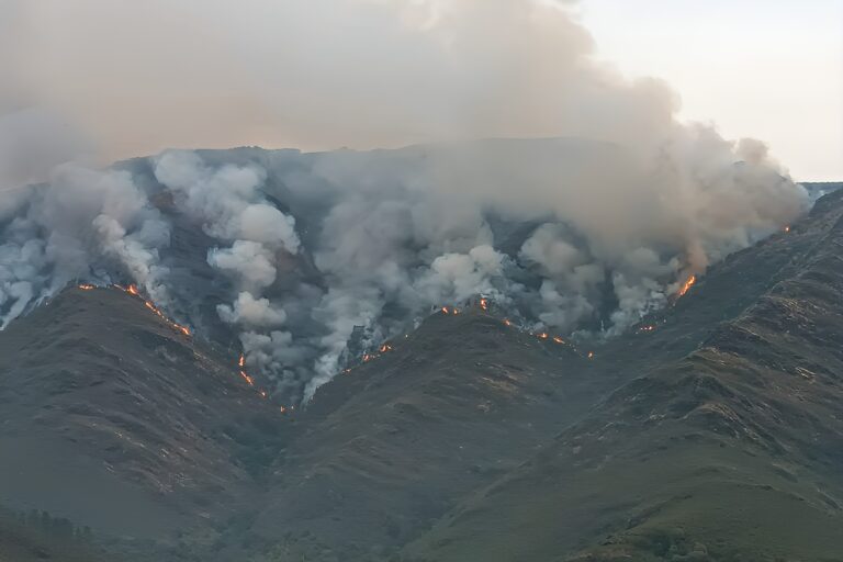 O incendio que afecta a Quiroga retrasa as inscricións do ‘Quiroga Trail Challenge’