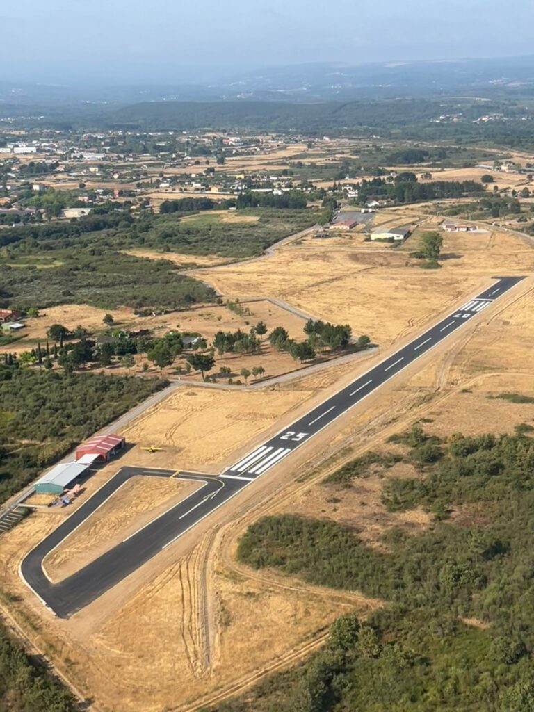 Monforte destinou 260.000€ á mellora do Aeródromo das Lamas