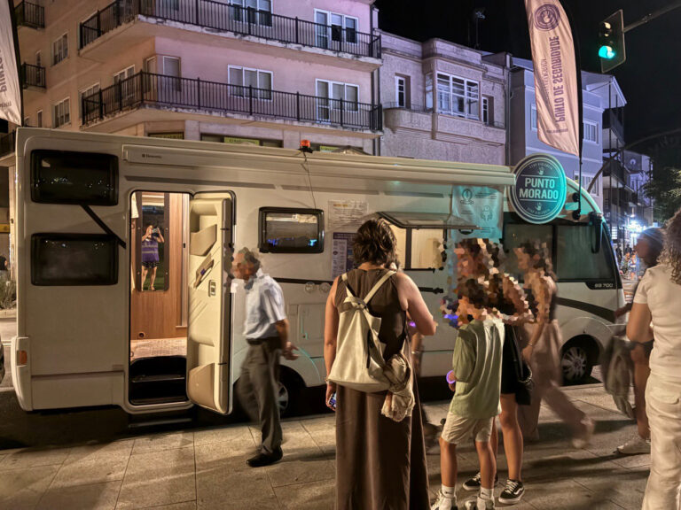 1870 persoas pediron información na ‘Caravana morada’ instalada nas Festas Patronais de Monforte