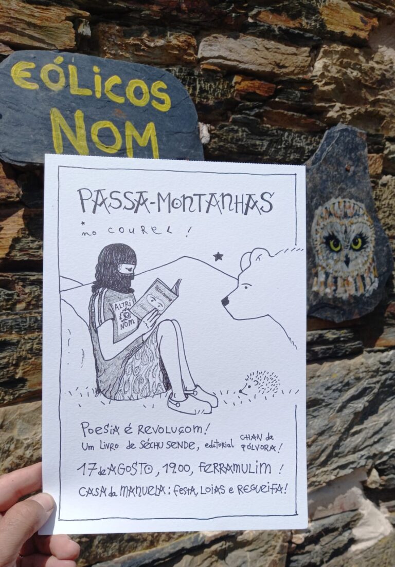‘Passa-montanhas’, a nova obra de Séchu Sende que se presenta no Courel