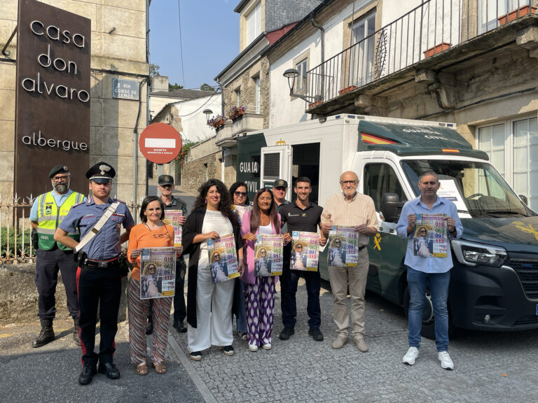 Preséntase en Sarria a campaña “Non camiñas soa” por un Camiño de Santiago libre de violencias machistas