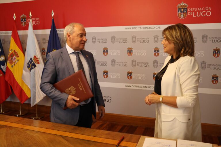 Importante achega da Deputación de Lugo para a entidade Auxilia Monforte