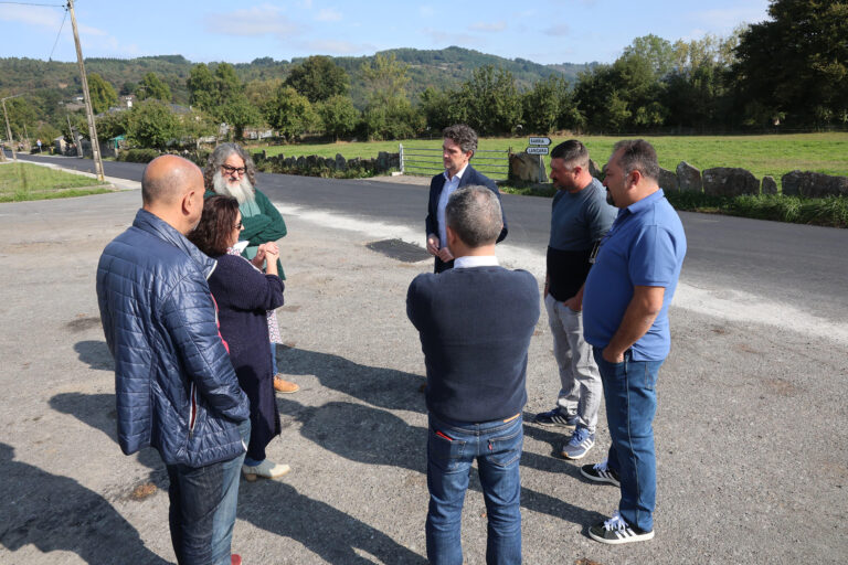 Próximas a rematar as obras da estrada autonómica LU-622 que conecta Sarria e Láncara