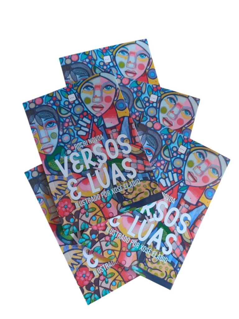 Presentación literaria de Rochi Nóvoa na Librería Papelotes de Monforte