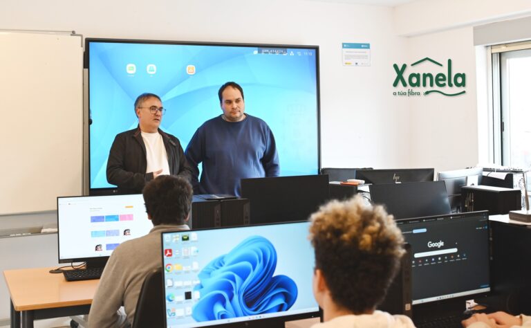 Xanela colabora nun módulo de FP do I.E.S. Val do Asma de Chantada