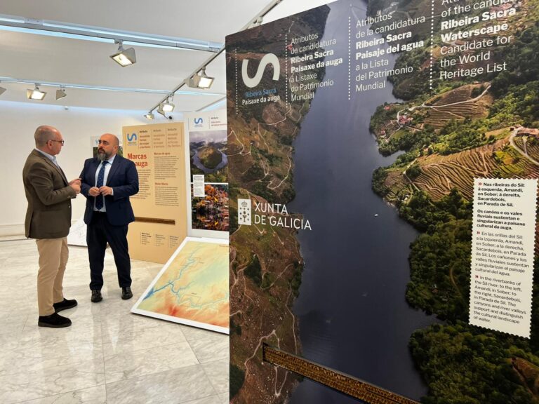 Ribeira Sacra, paisaxe da auga na Casa de Galicia en Madrid