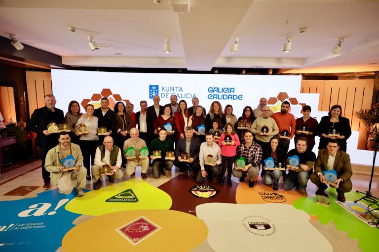 Gandaría Quintián do Páramo recibe 2 premios de Artesanía Alimentaria na XVIII Cata dos Queixos de Galicia