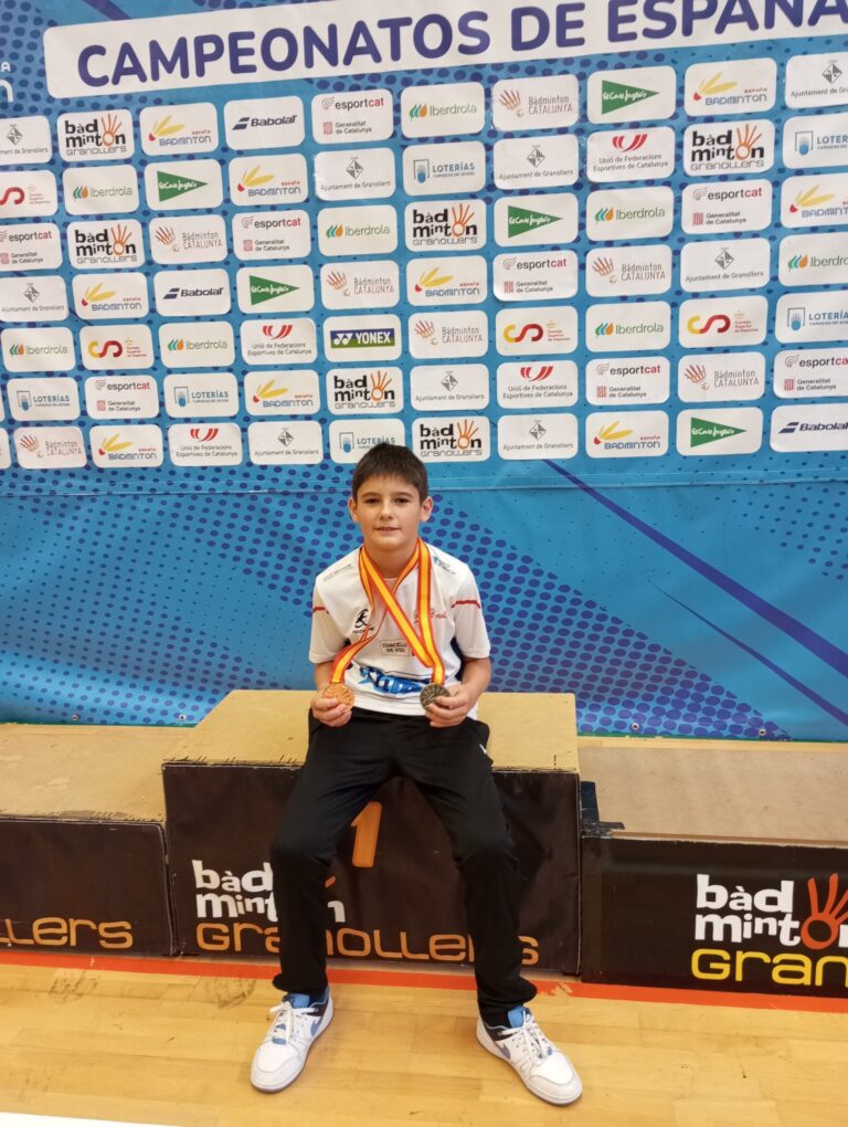 Unha promesa do bádminton nacional con raíces en Sober