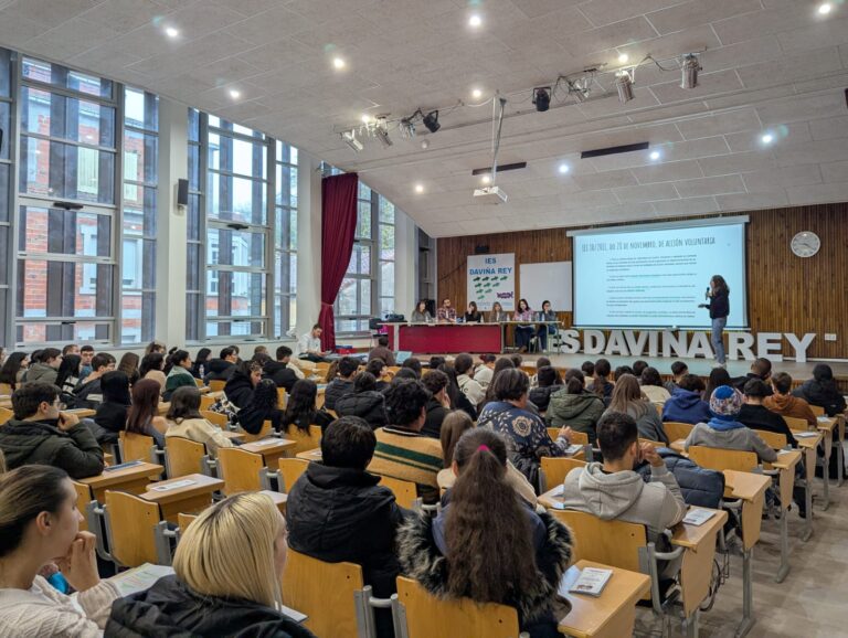 Xornada  sobre voluntariado no IES Daviña Rey