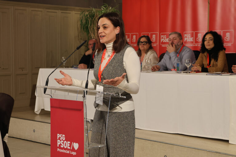 María del Carmen López, candidata socialista á presidencia da Deputación de Lugo