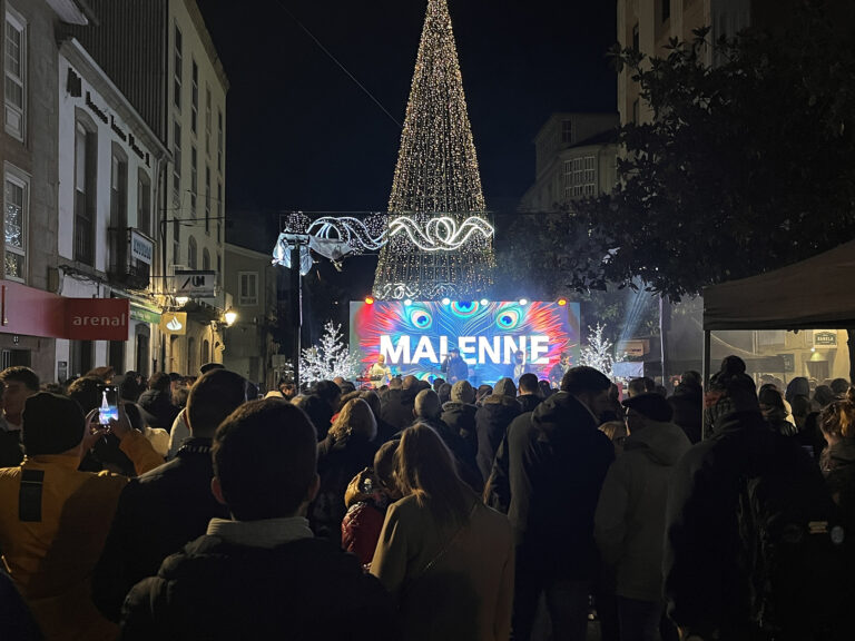 O concerto de Malenne e o espectáculo de Pepo Suevos completaron unha gran xornada da programación de Nadal do Concello de Monforte