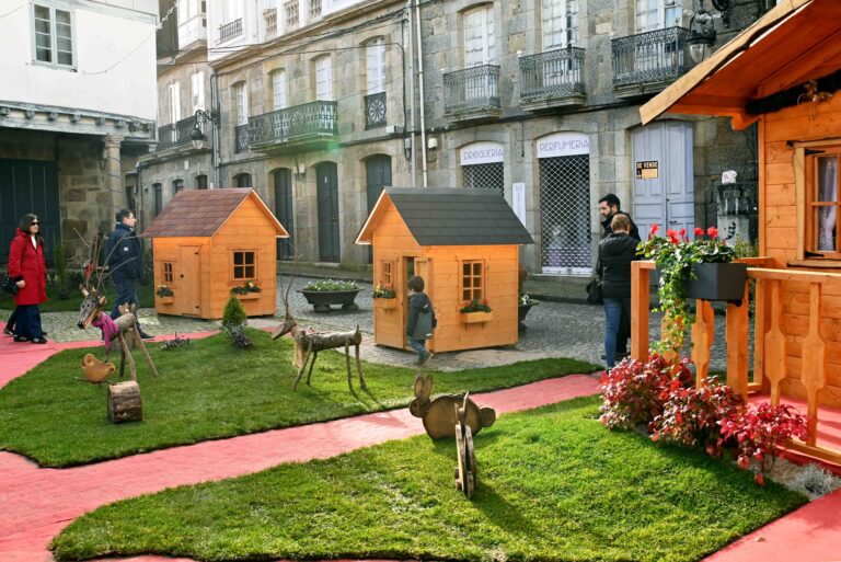 Chantada fai balance dun concorrido Nadal