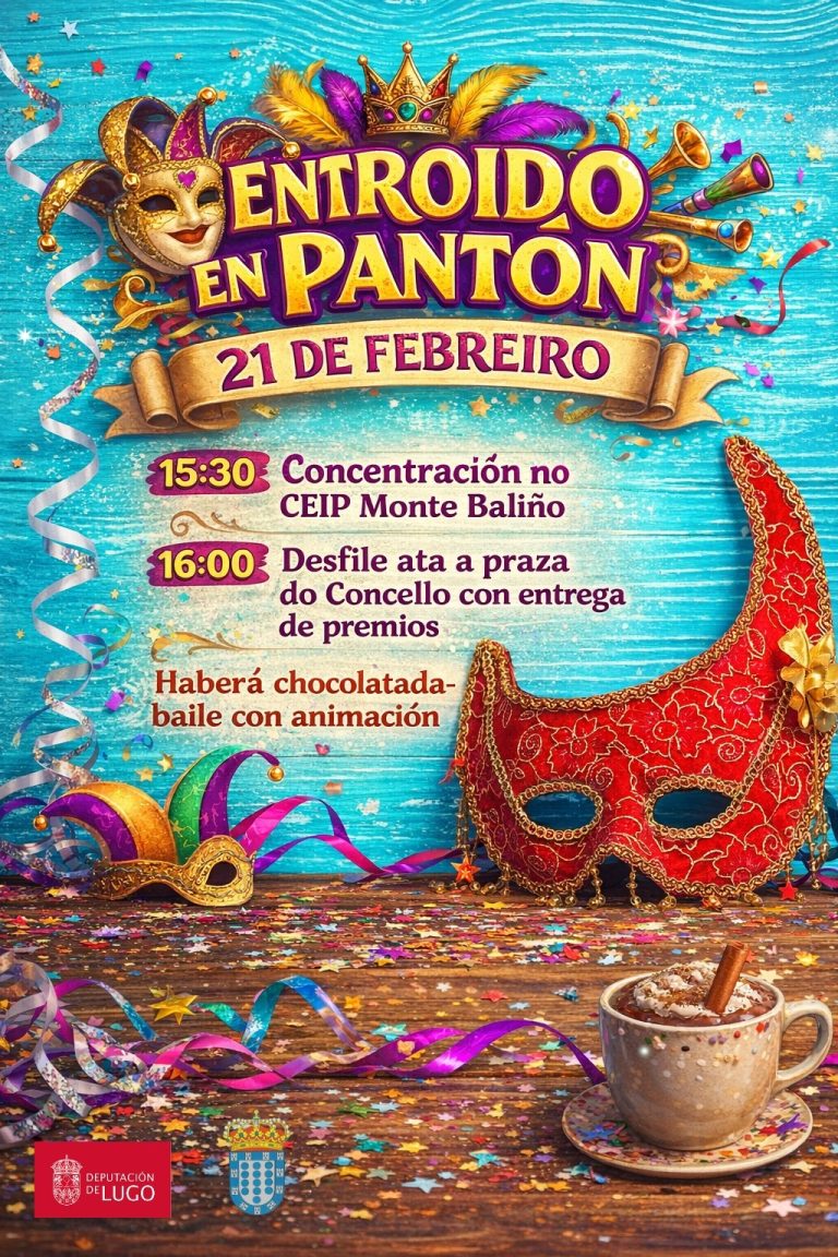 Pantón celebra este 21 de febreiro o Desfile de Entroido con 50 comparsas e disfraces inscritos