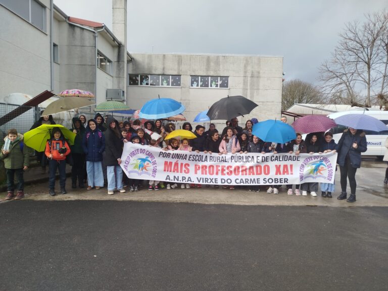 Seguen os martes de loita polo ensino no CEIP de Sober