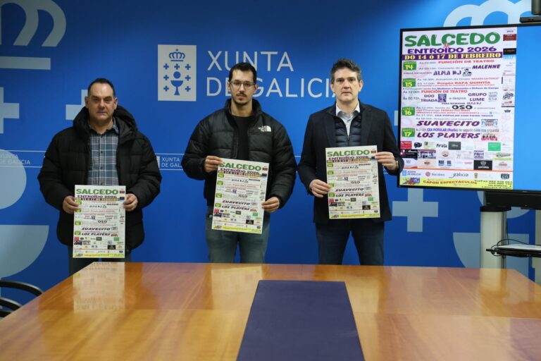 A Xunta colabora co Entroido de Salcedo, que se celebra do 14 ao 17 de febreiro
