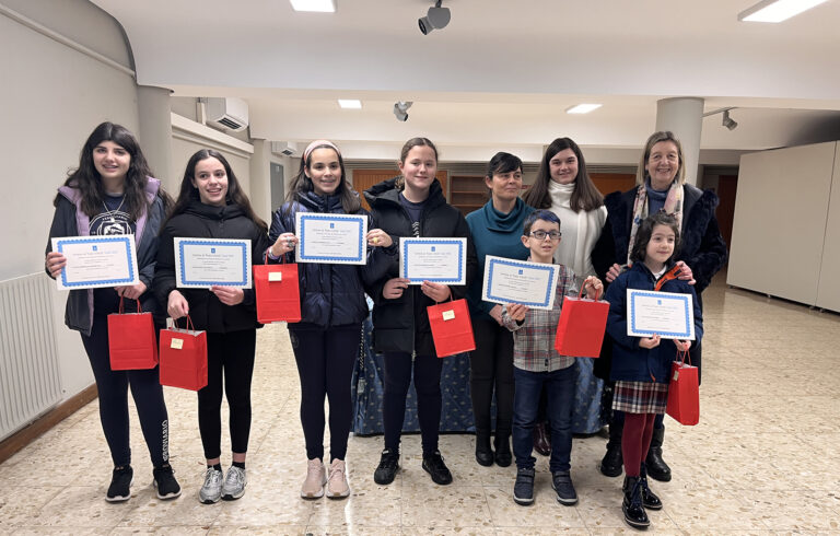 Entrega de premios do certame de Poesía Infantil Nadal 2025 en Monforte
