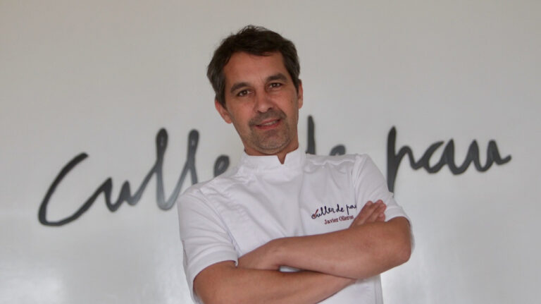 O chef Javier Olleros, embaixador do aceite de Quiroga