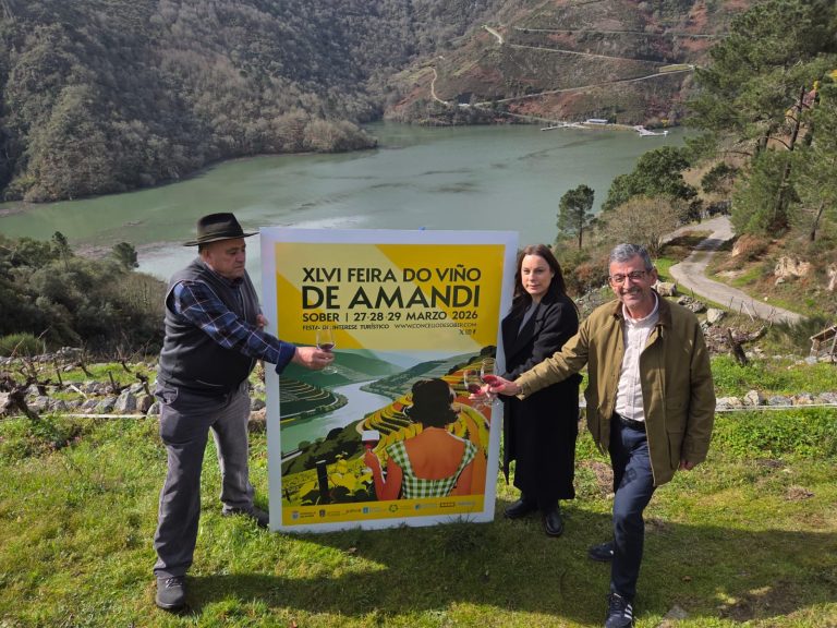 Sober presenta o cartel da Feira do Viño e a programación do Mes do Amandi